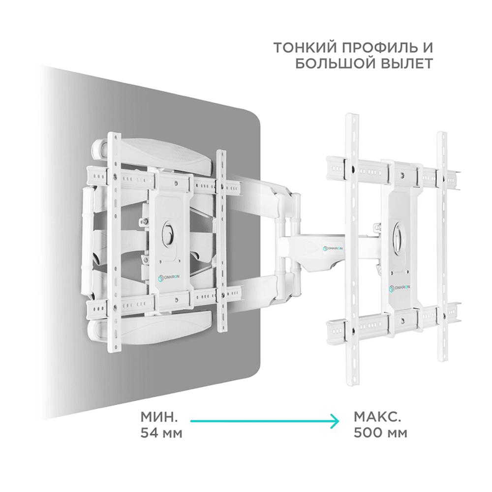 Кронштейн Onkron M6L белый