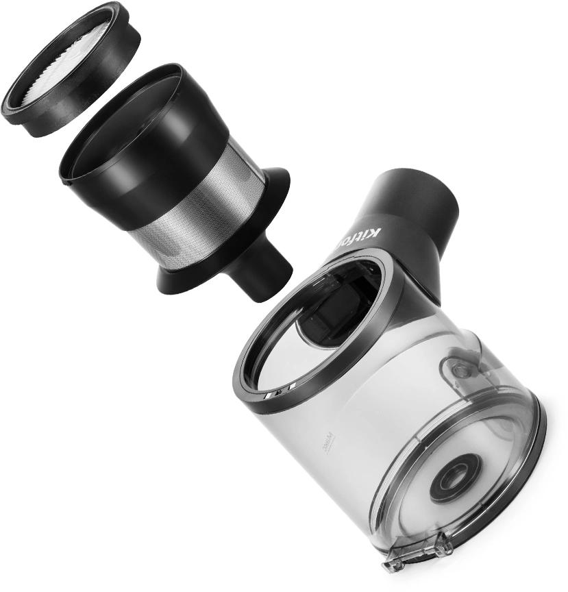 Пылесос Kitfort КТ-5168-3 черный/белый