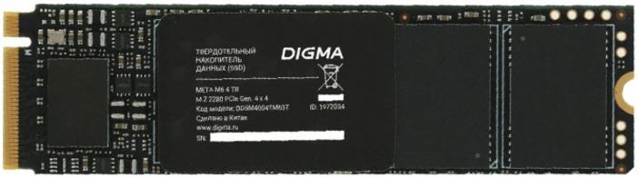 SSD диск Digma Meta M6 4Tb (DGSM4004TM63T)