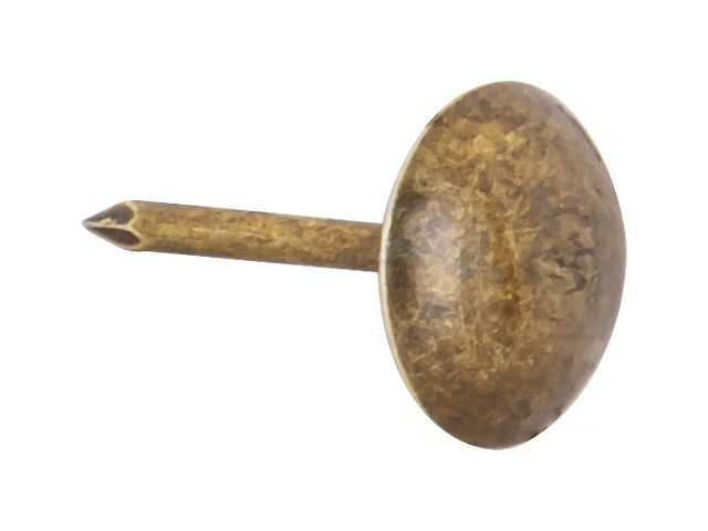 Гвозди декоративные Сфера 1.2х16 мм бронза  (7500 шт в уп.) STARFIX