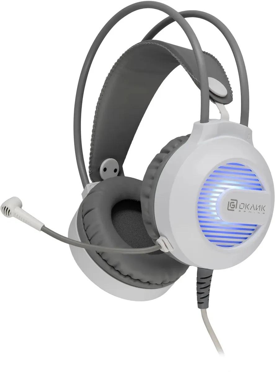 Гарнитура Oklick HS-L300G White (1796952)