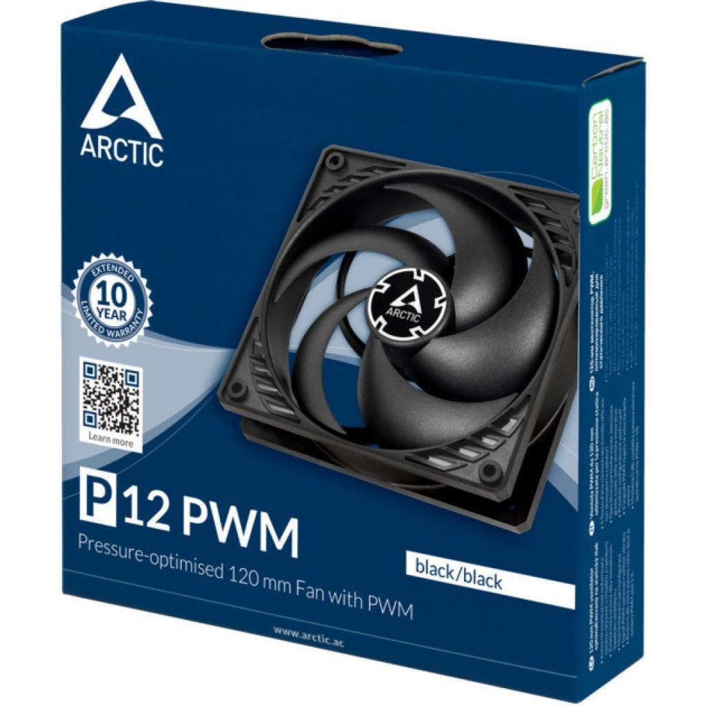 Вентилятор для корпуса Arctic P12 Silent Black (ACFAN00130A)