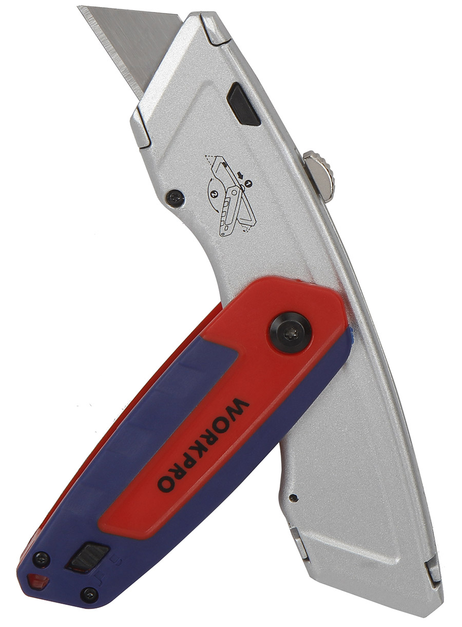 Нож строительный WorkPro WP213016