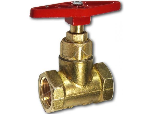 Кран вентильный 1/2" вн.-вн. (ПАР) PN1,6 МПа, 15Б1п, Цветлит (ЦРБ0064)