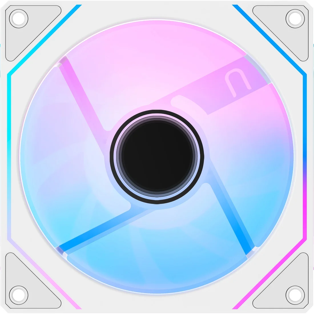 Вентилятор для корпуса Ocypus Gamma F12 ARGB REVERSE BLADE WH (Gamma-F12-WH1AM01X-GL)