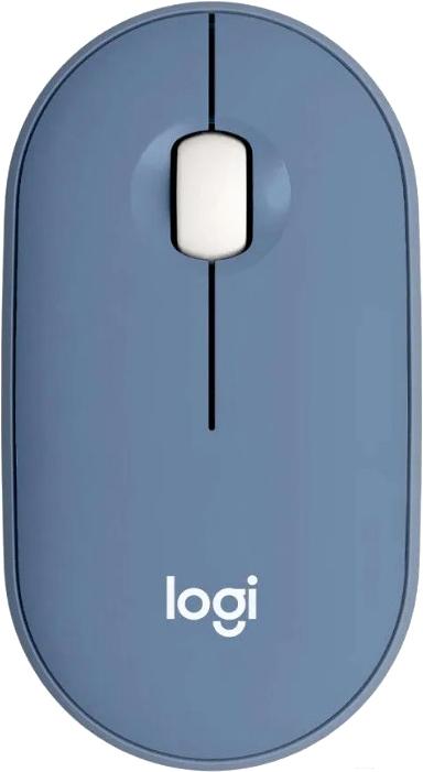 Мышь Logitech Pebble M350 Blueberry (910-006655)