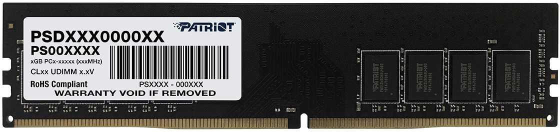 Оперативная память Patriot Signature 16Gb DDR4 (PSD416G32002)