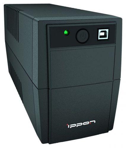 Источник бесперебойного питания Ippon Back Basic 650S Euro черный (1373874)