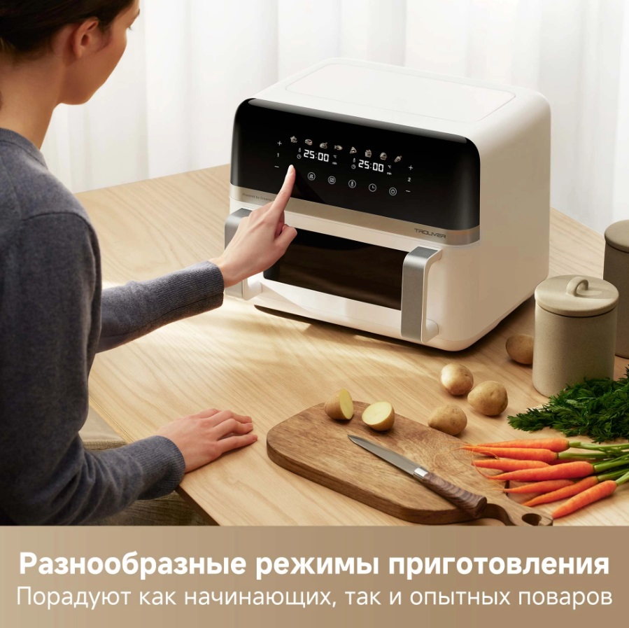 Аэрофритюрница Trouver Air Fryer FD20s Pro White