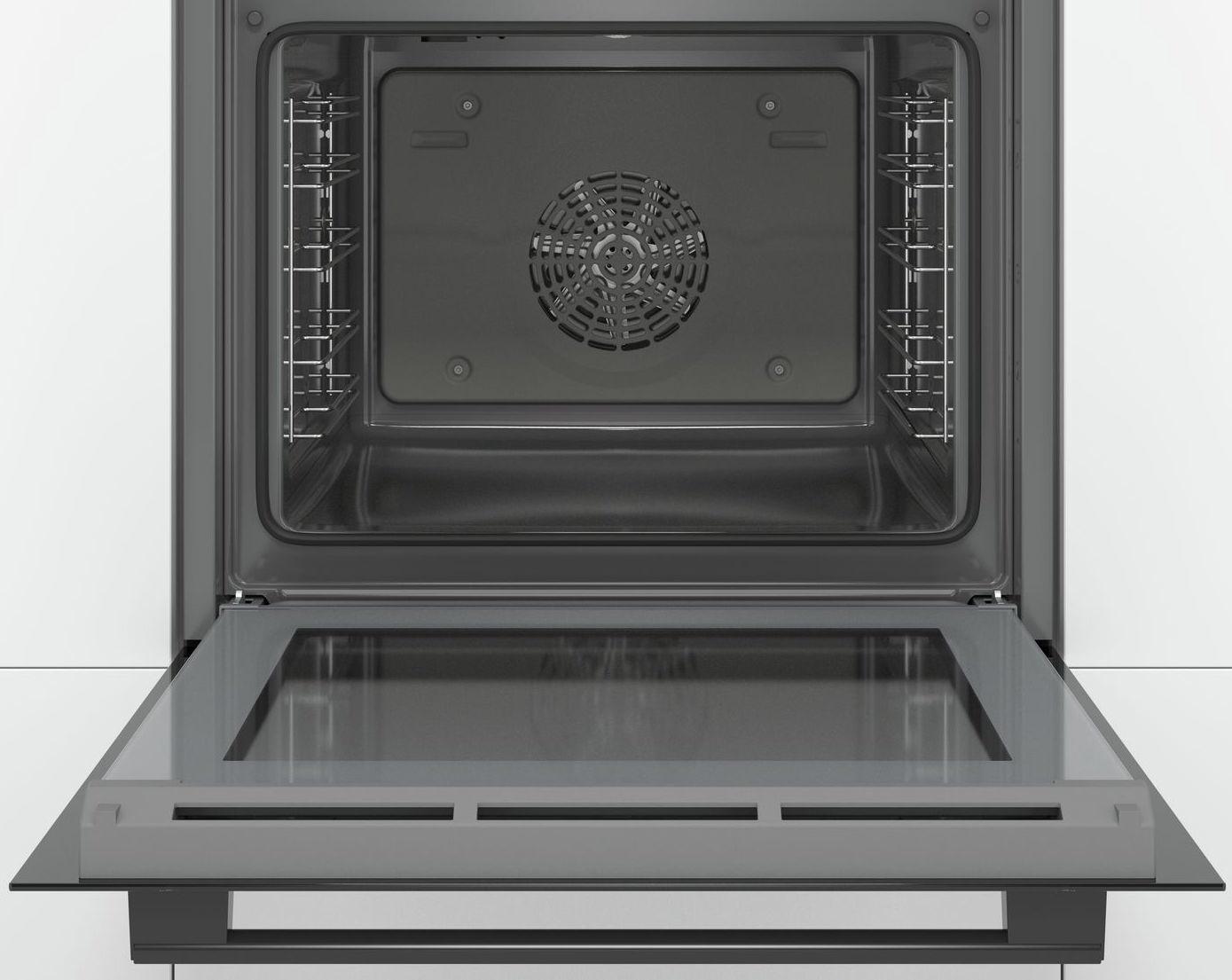 Духовой шкаф Bosch HBA530BB0S черный/серебристый