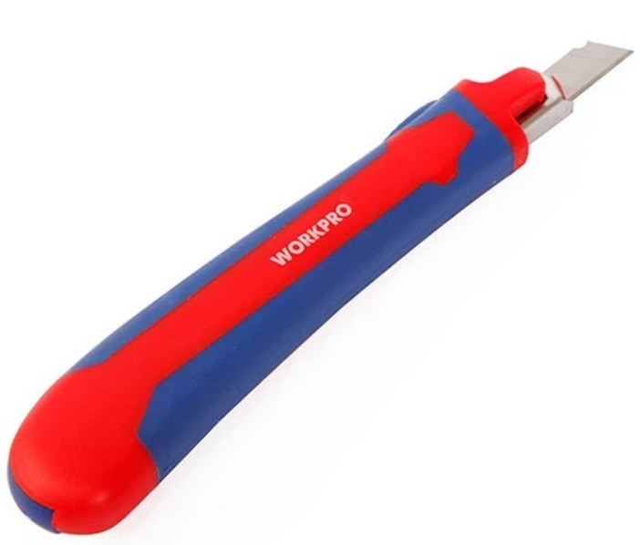 Нож строительный WorkPro WP212010