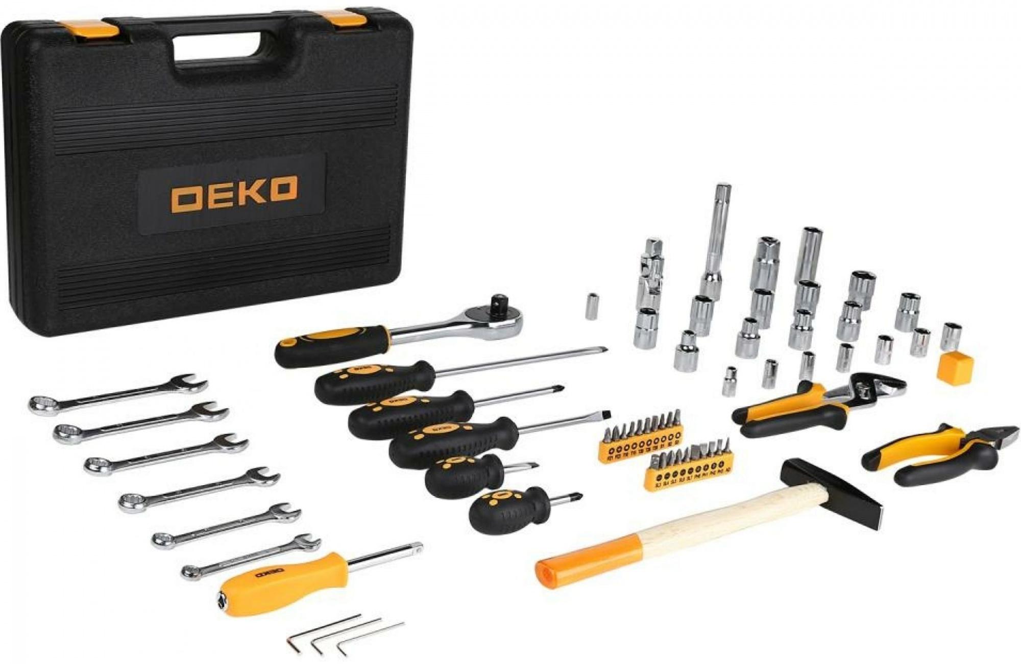 Набор инструментов Deko DKMT63 SET 63 (065-0731)