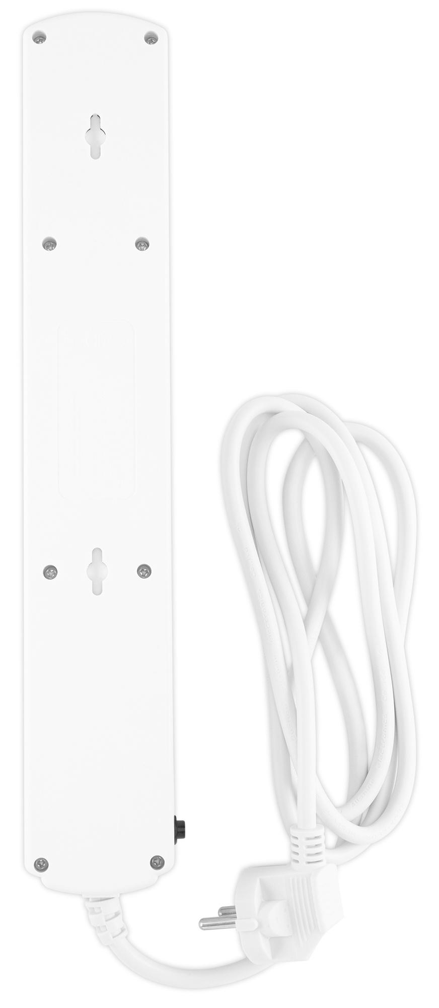 Сетевой фильтр Ippon BK-6-EU-1.8-10-W белый