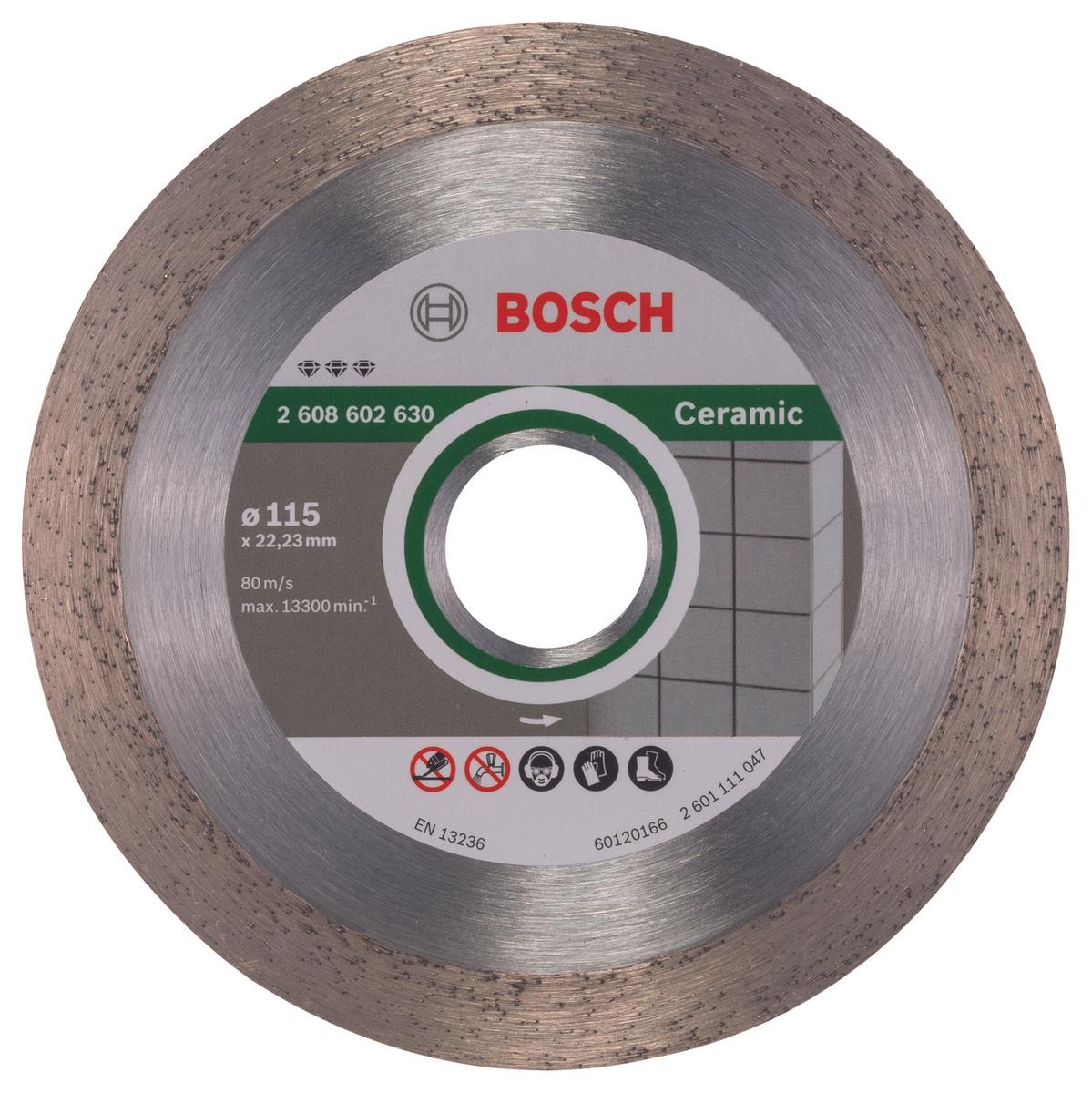 Алмазный диск Bosch Best for Ceramic 115-22.23 2.608.602.630