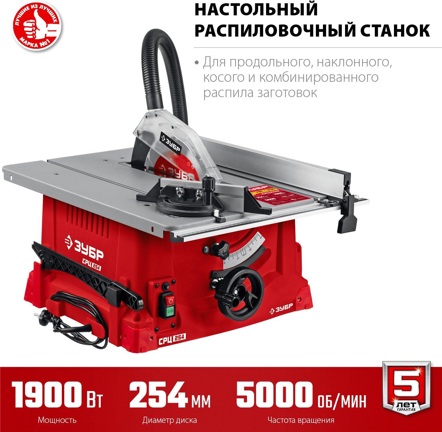 Станок Зубр СРЦ-254