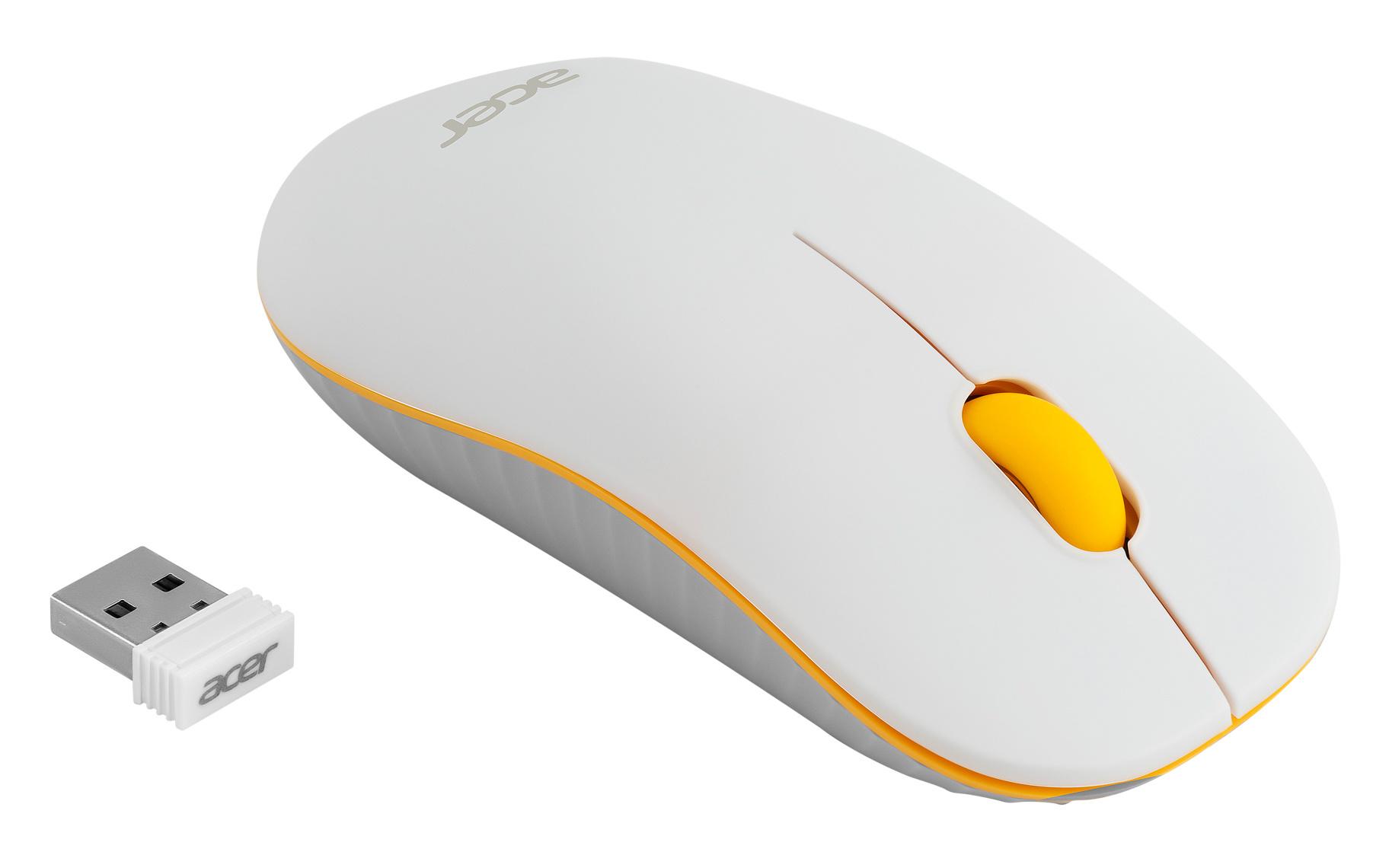 Мышь Acer OMR200 желтый (ZL.MCEEE.020)