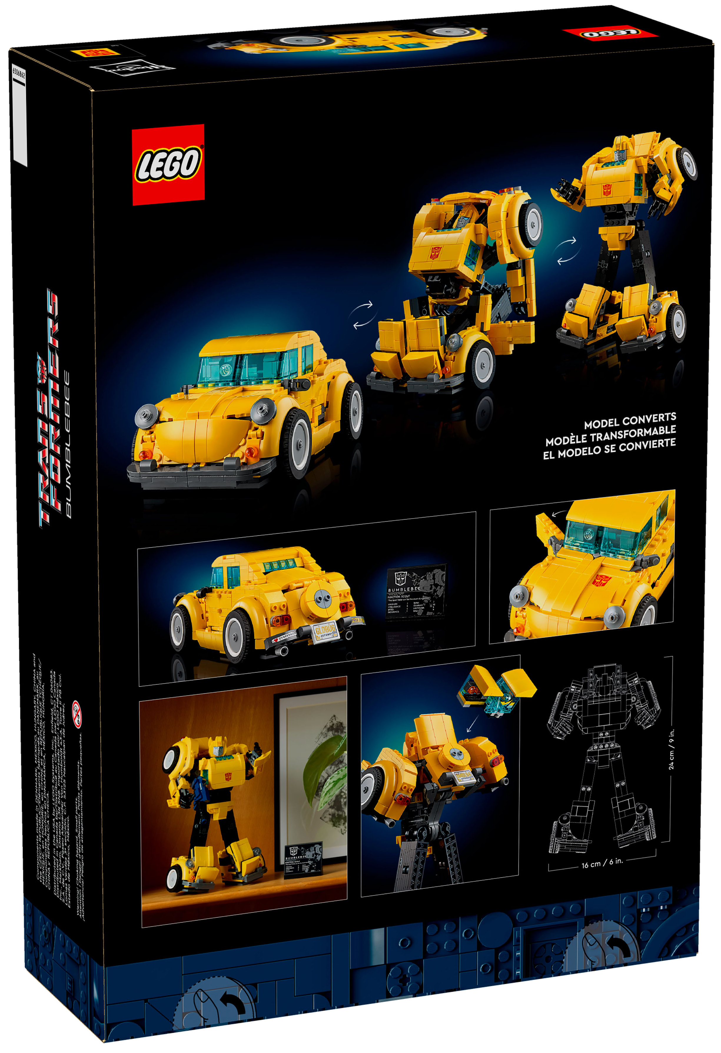 Конструктор Lego Icons Bumblebee (10338)