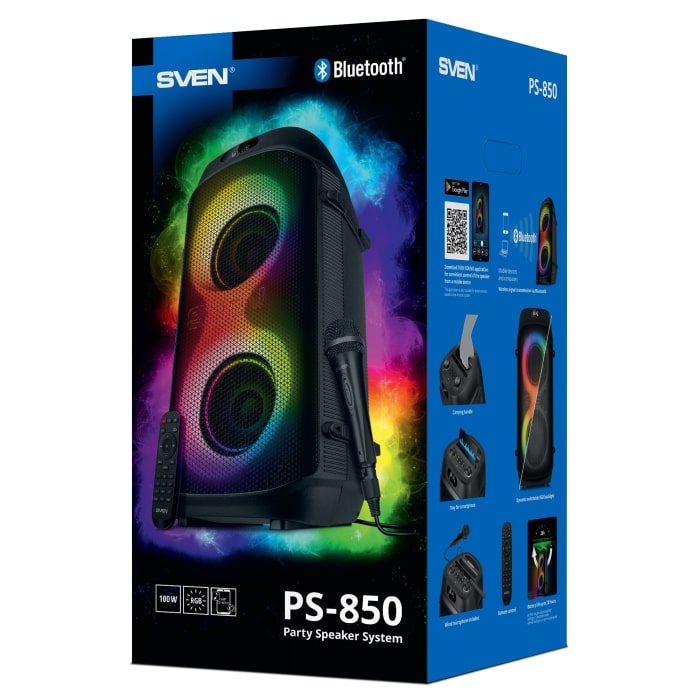 Колонка для вечеринок Sven PS-850 (SV-022679)