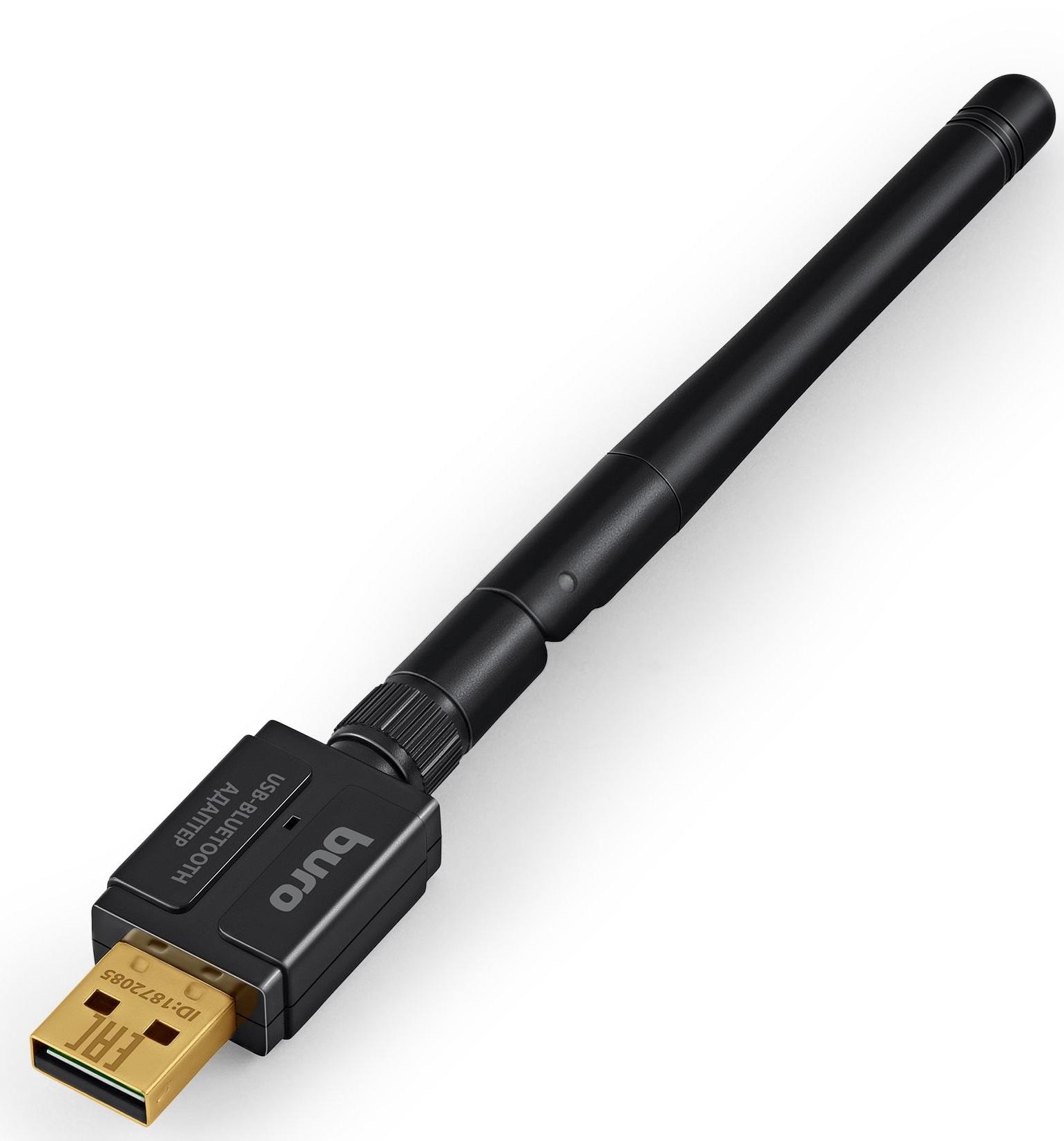 Bluetooth адаптер Buro BU-BT532 черный