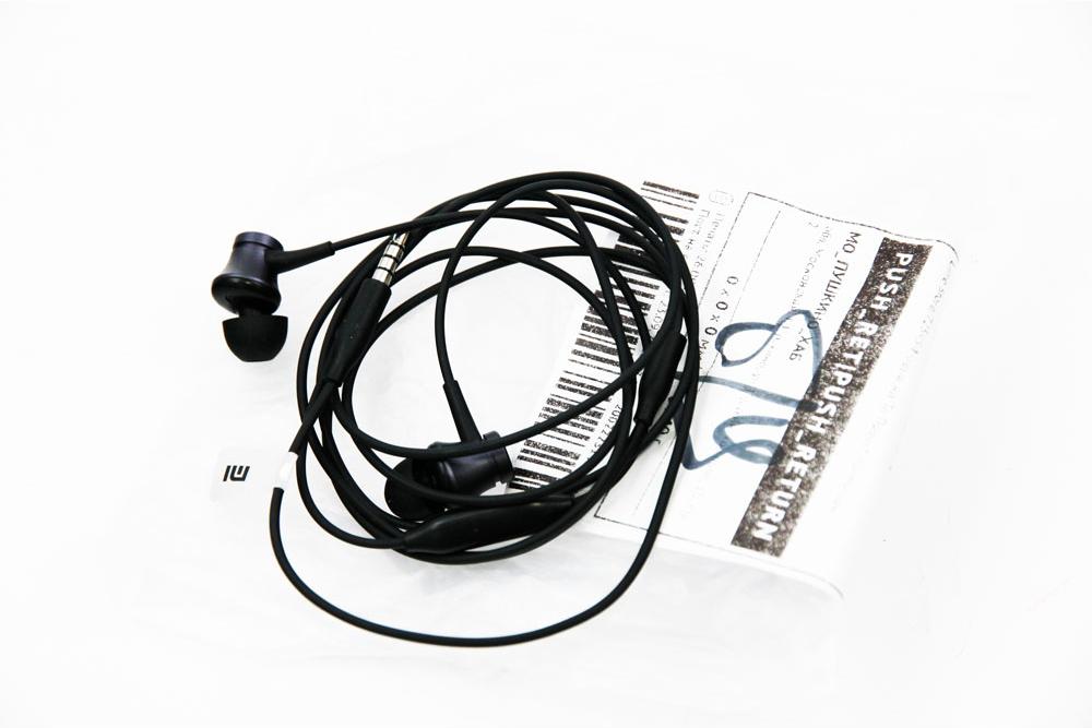 Наушники Xiaomi Mi In-Ear Headphones Basic HSEJ03JY Global черный (ZBW4354TY)
