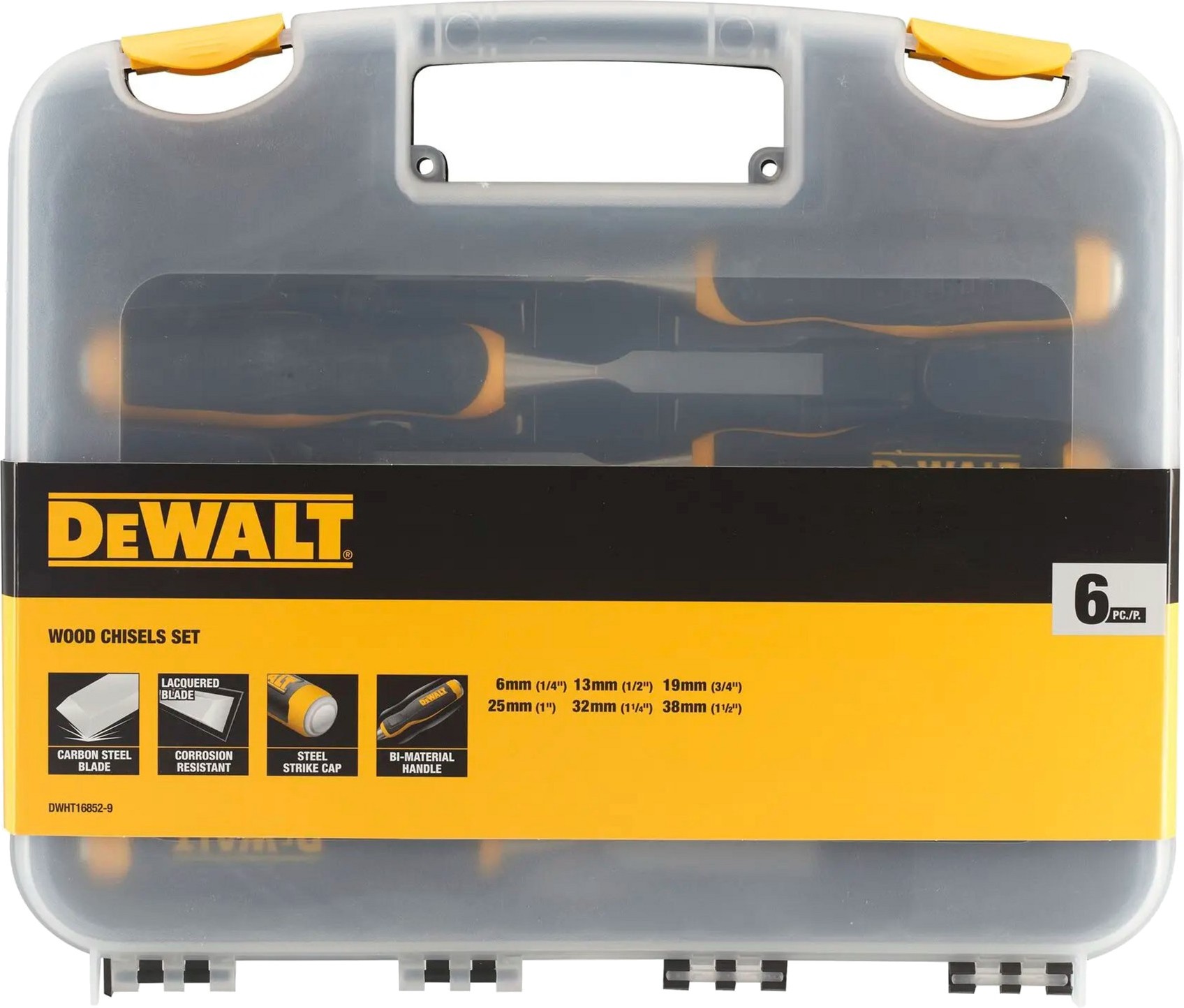 Набор стамесок DeWalt DWHT16852-9