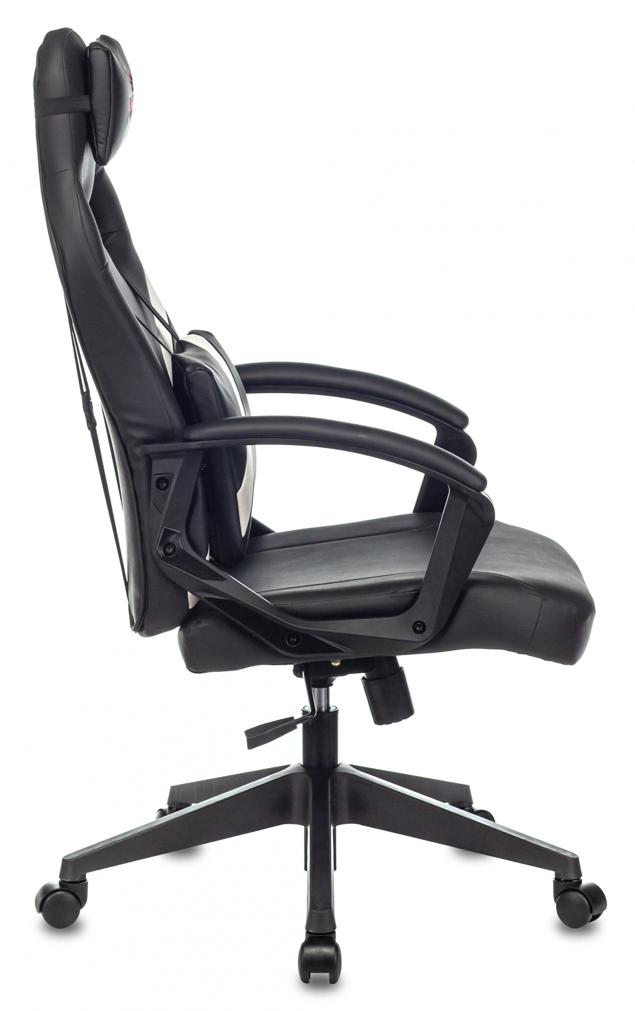 Геймерское кресло Zombie Driver черный/белый (ZOMBIE DRIVER WH)