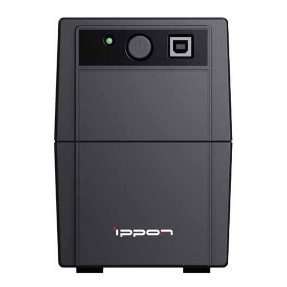 Источник бесперебойного питания Ippon Back Basic 650S Euro черный (1373874)