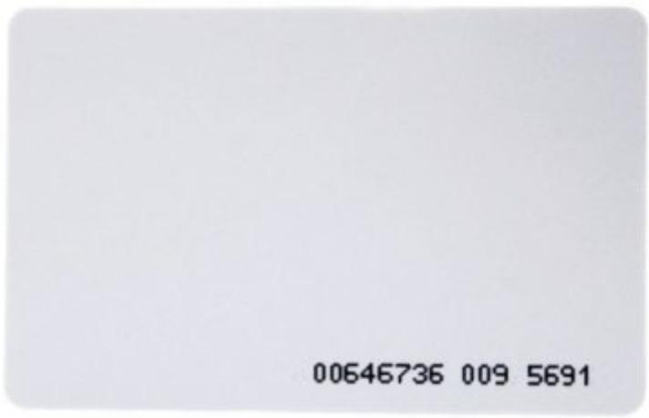 Идентификационная карта ZKTeco ID card thin