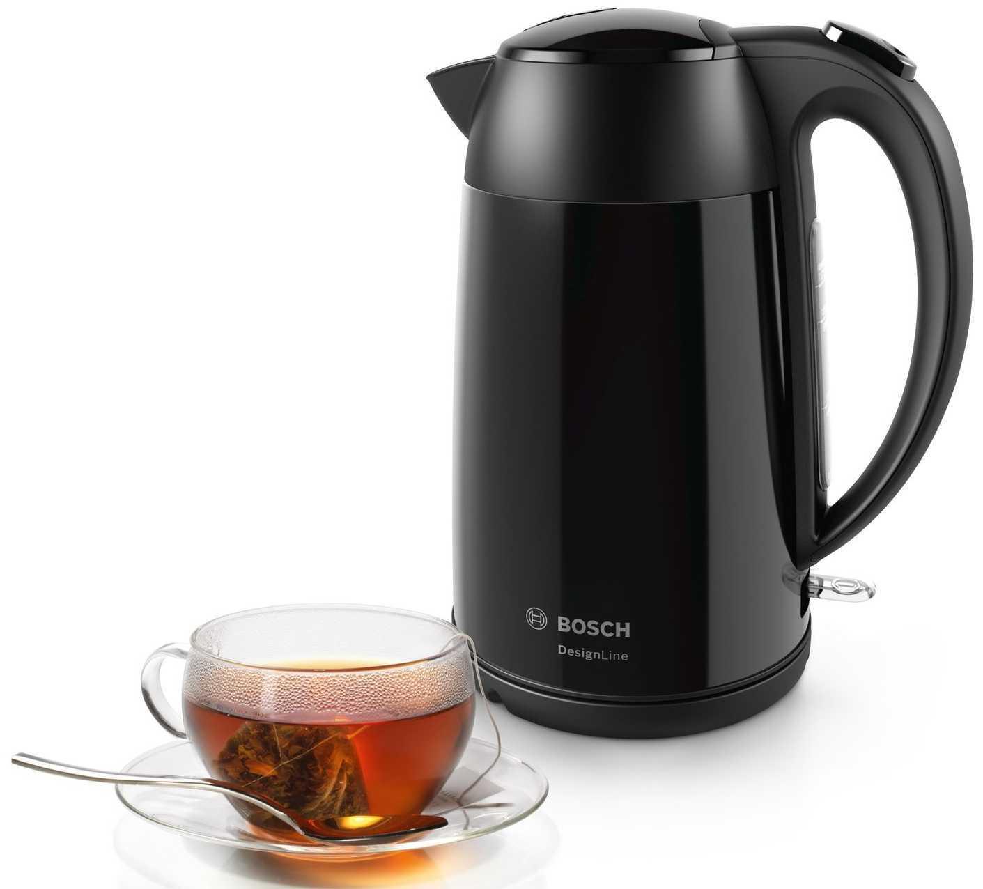 Электрочайник Bosch TWK3P423 черный