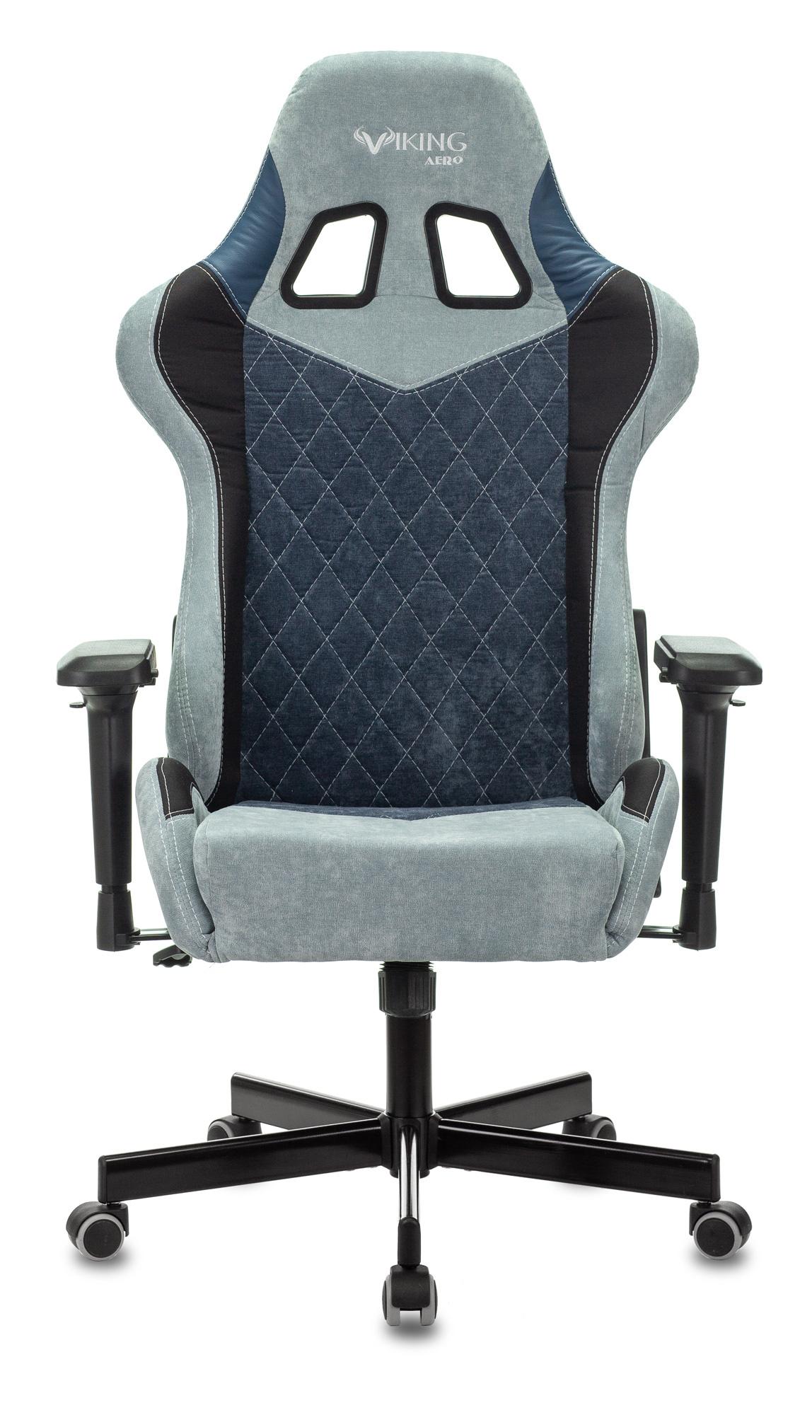 Геймерское кресло Бюрократ Viking 7 Knight BL Fabric