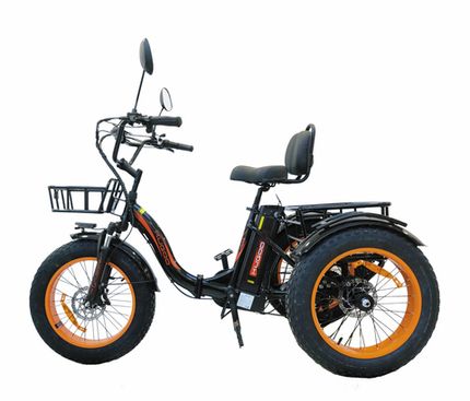 Электрофетбайк Kugoo Trike 750W 48V 15.6Ah