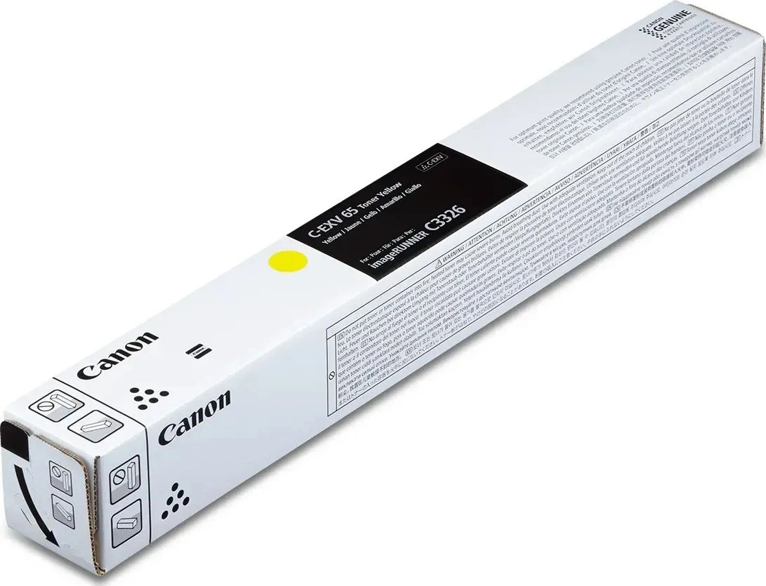 Тонер-картридж Canon C-EXV65 Y желтый (5764C001)