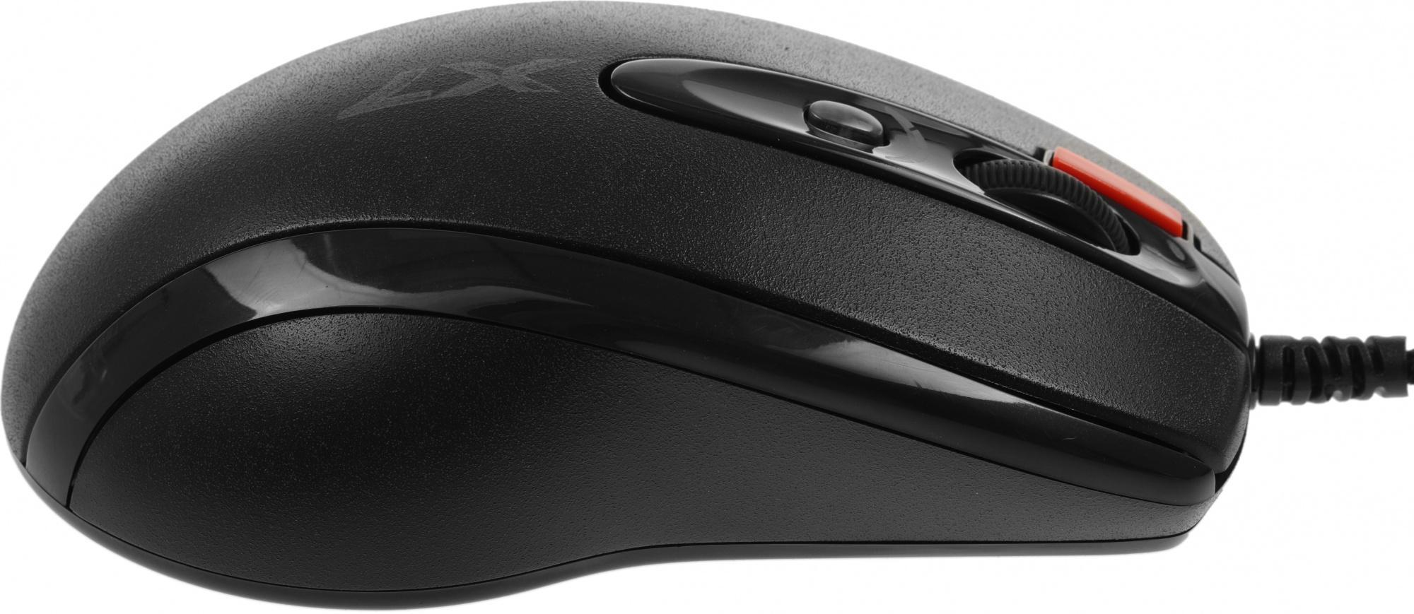 Мышь A4Tech X-7120 + коврик X7-200MP черный