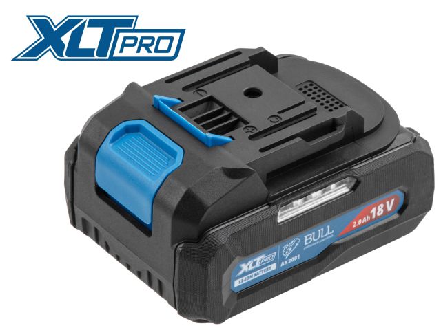 Аккумулятор BULL AK 2001 18.0 В, 2.0 А/ч, Li-Ion XLTpro (18 В, 2 А*ч, Li-ion)
