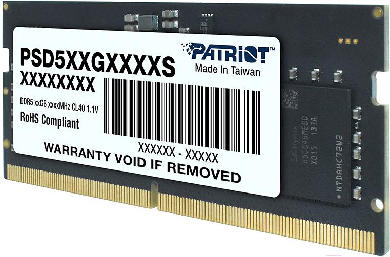 Оперативная память Patriot DDR5 16GB 4800MHz (PSD516G480081S)