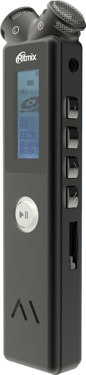 Диктофон Ritmix RR-145 8GB черный
