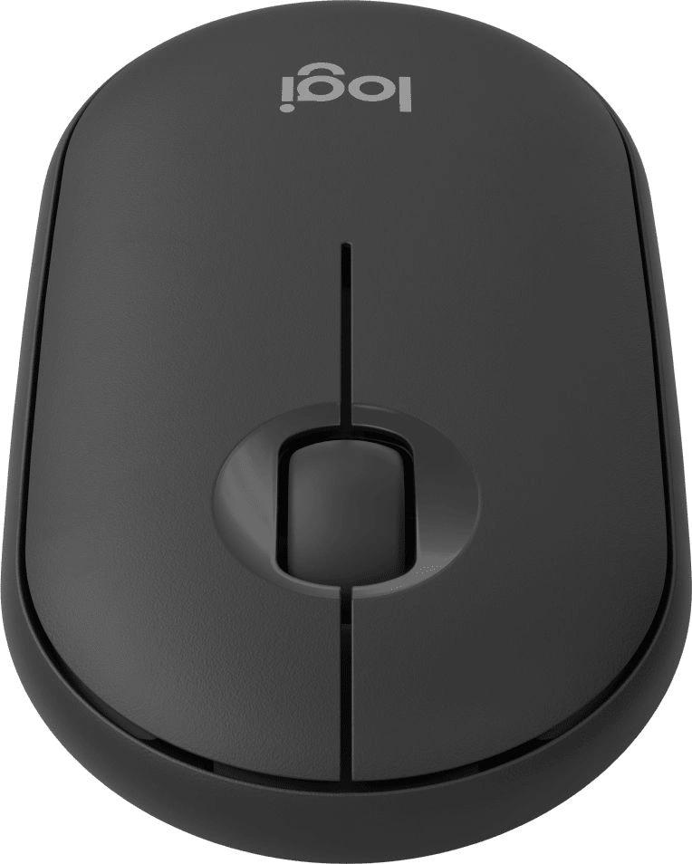 Мышь Logitech Pebble M350S графитовый (910-007015)