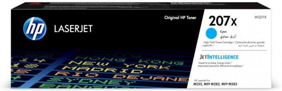 Картридж HP 207X циан (W2211X)