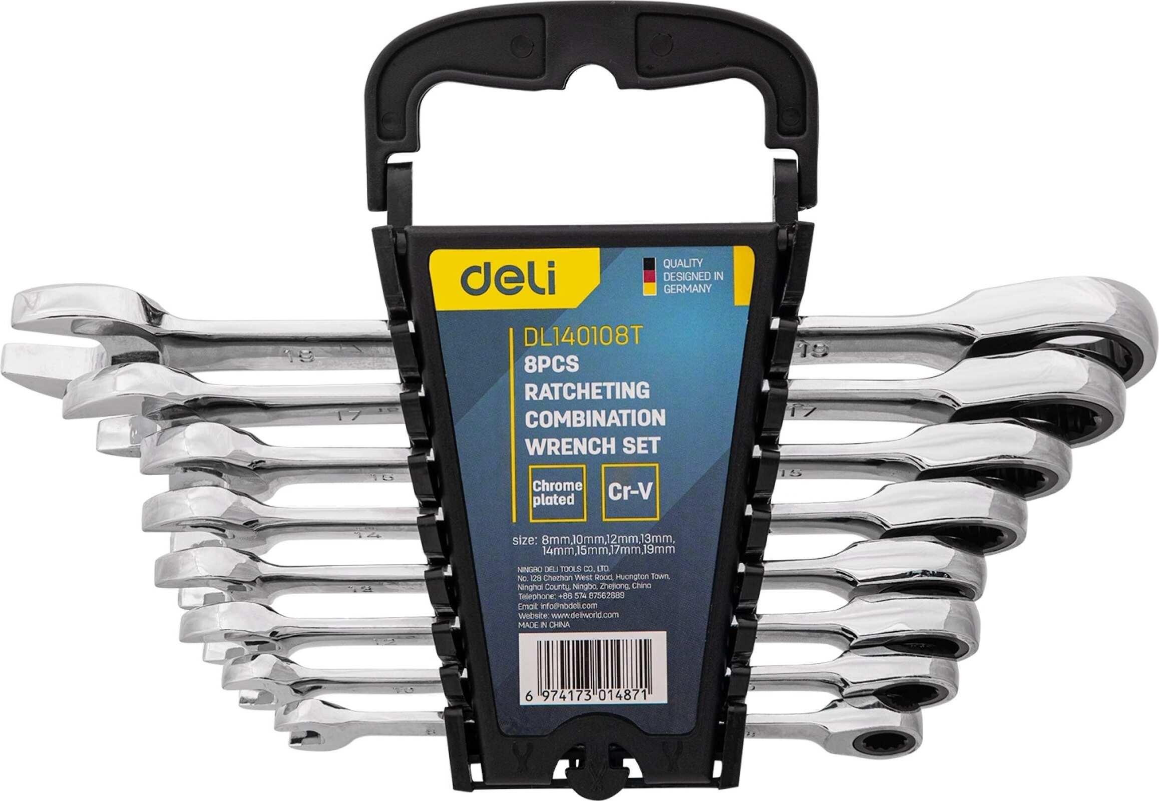 Набор ключей Deli DL140108T