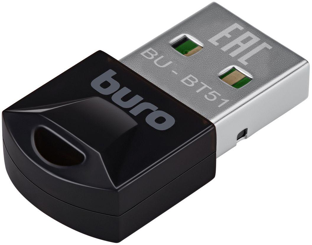 Bluetooth адаптер Buro BU-BT51 черный