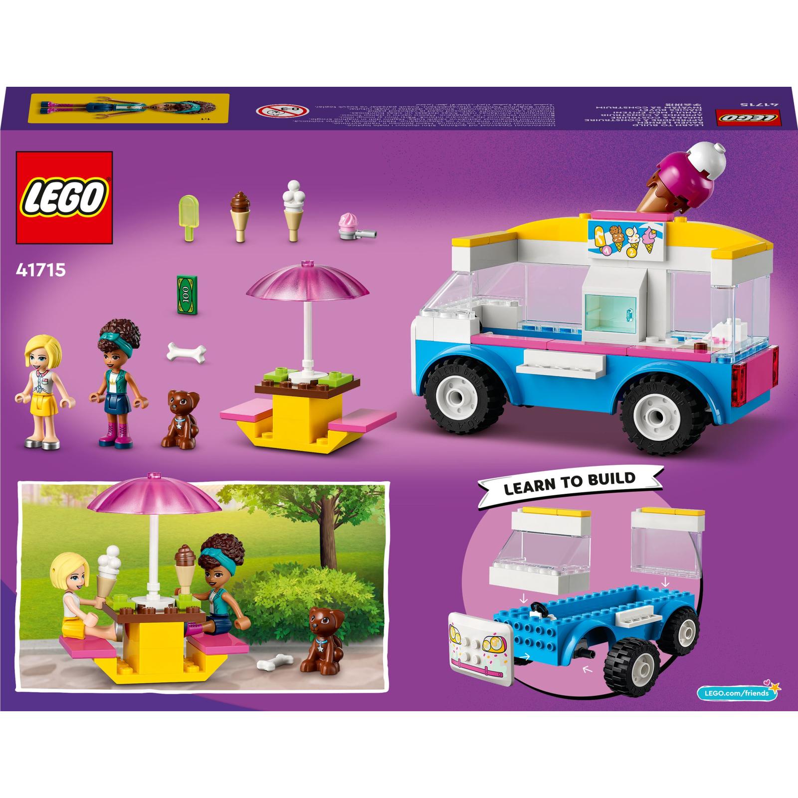 Конструктор Lego Friends Фургон с мороженым (41715)