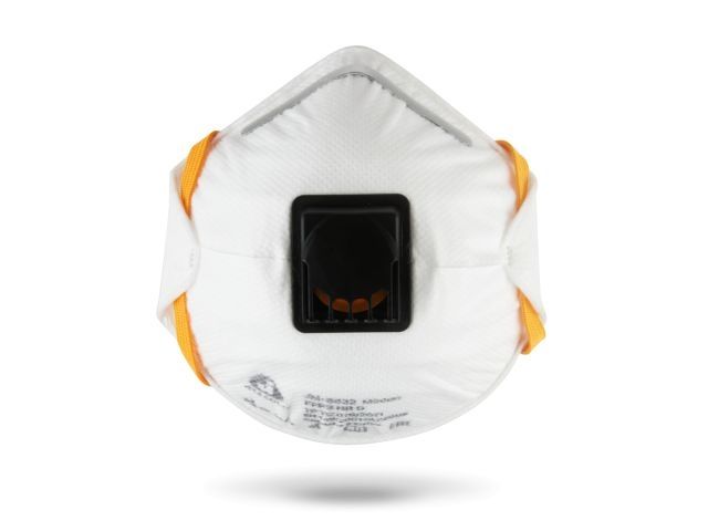 Респиратор JETA SAFETY JM-8632 формов. с клап. FFP3 (до 50 ПДК) (без индивидуальной упаковки)