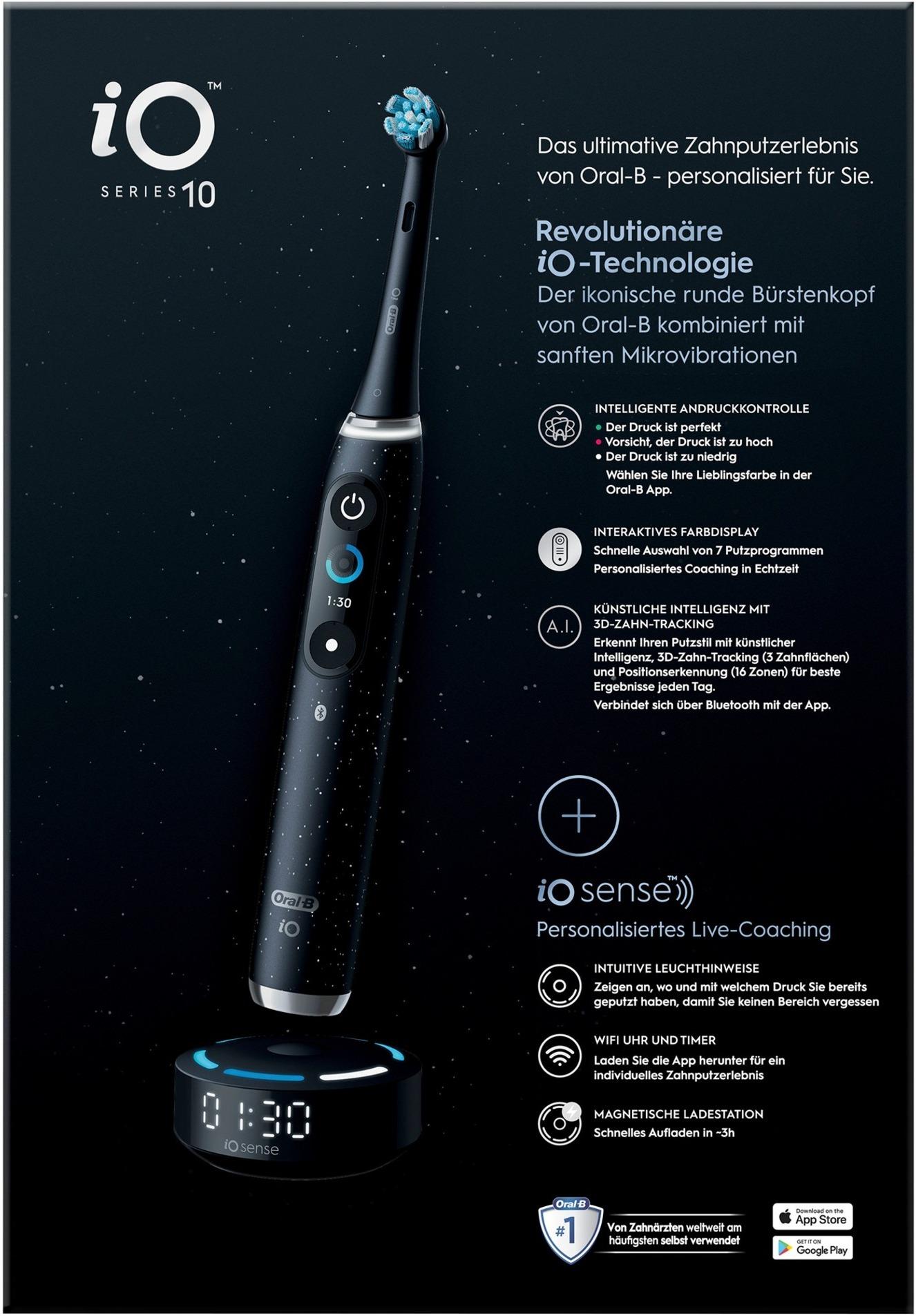 Электрическая зубная щетка Oral-B iO Series 10 Cosmic Black