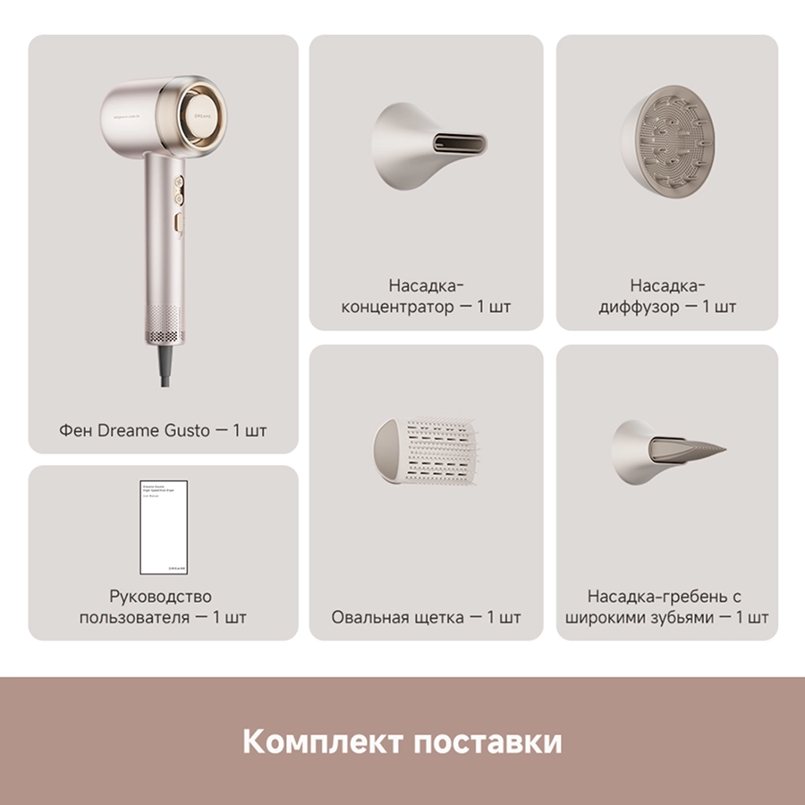 Фен Dreame Нairdryer Gusto (AHG40A)