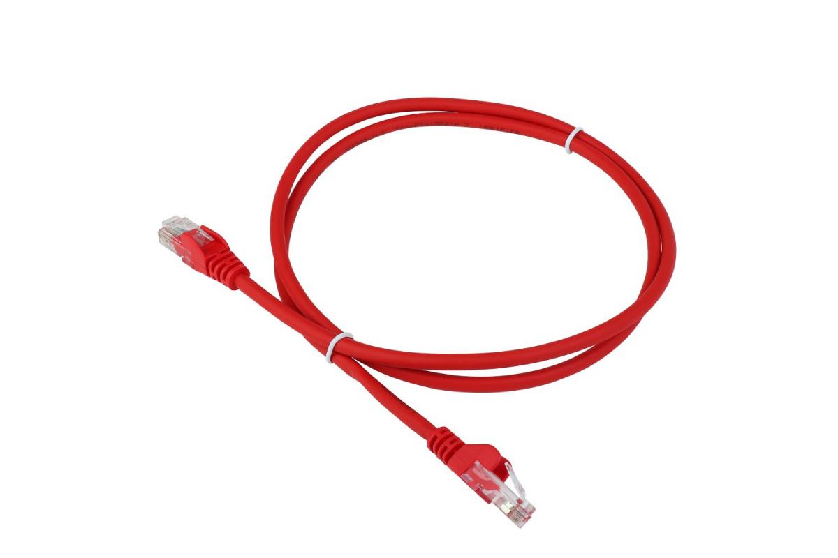 Патч-корд Lanmaster LAN-PC45/U6-1.0-RD красный