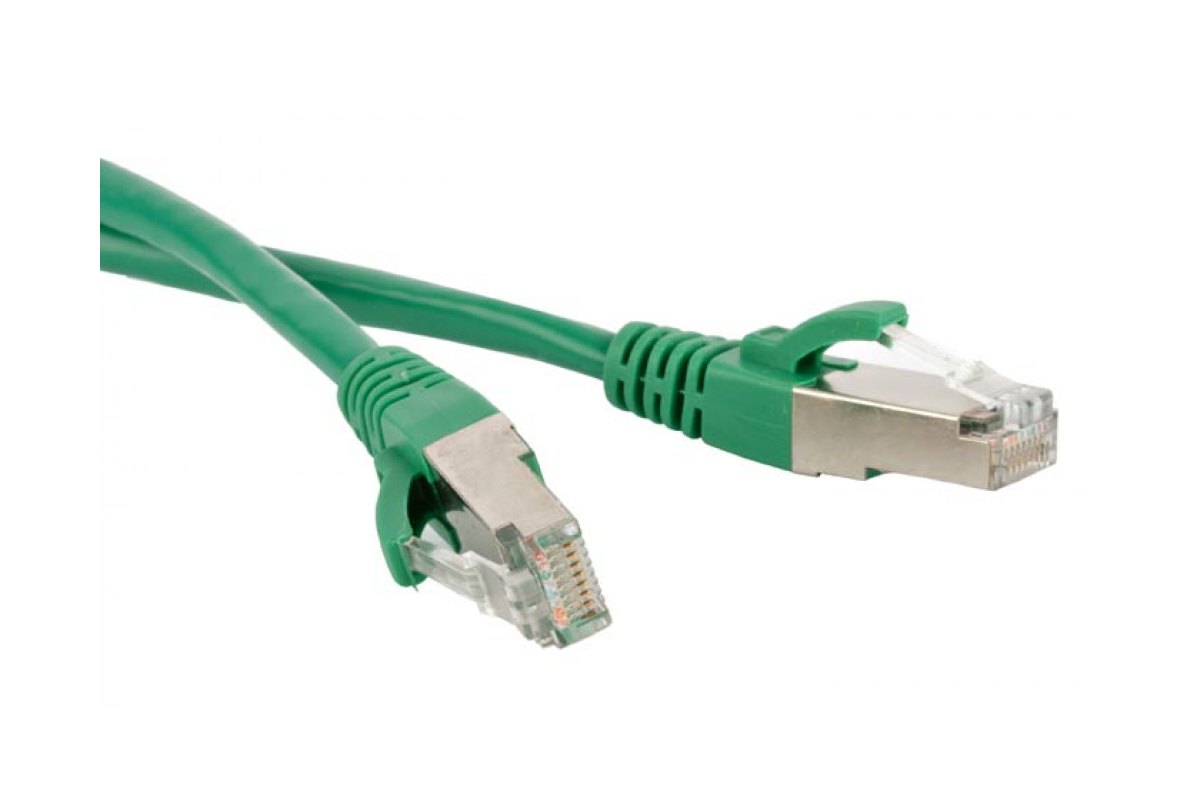Патч-корд Lanmaster LAN-PC45/S6-1.0-GN зеленый