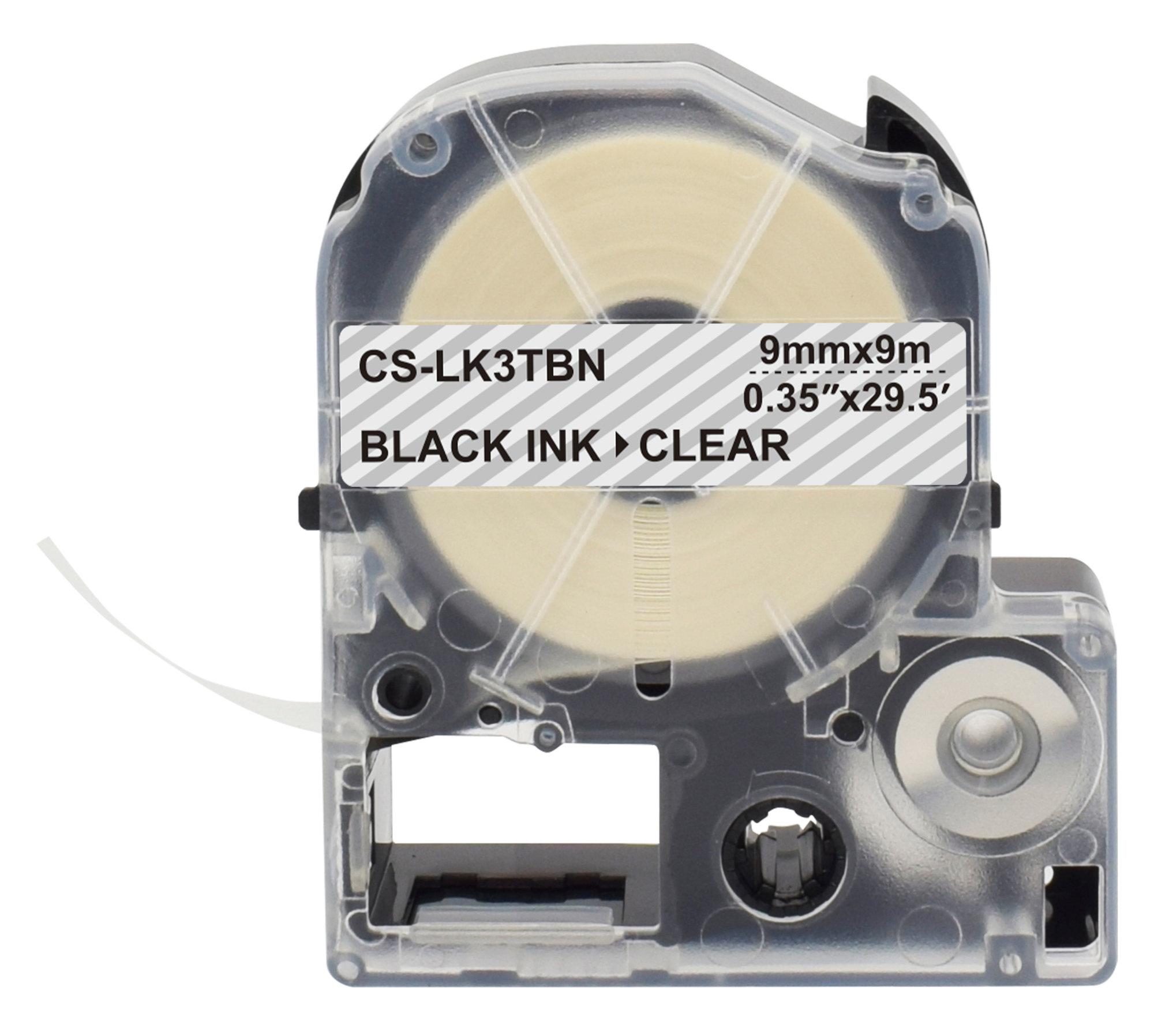Картридж ленточный Cactus CS-LK3TBN черный