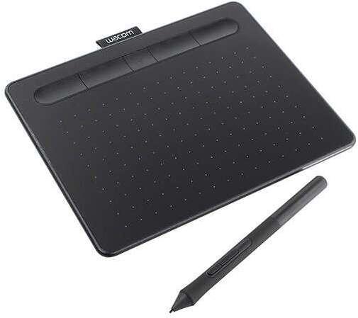 Графический планшет Wacom Intuos S Bluetooth черный (CTL-4100WLK-N)