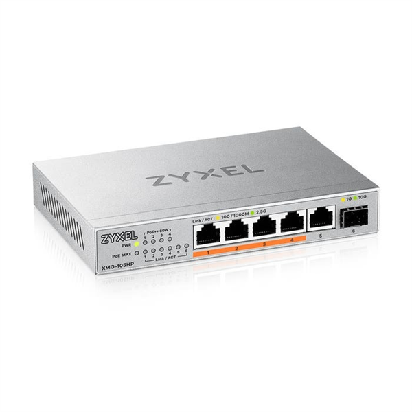 Коммутатор Zyxel XMG-105HP-EU0101F