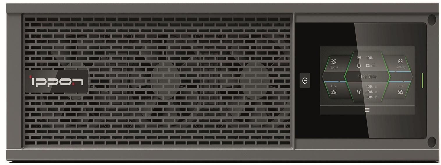 Источник бесперебойного питания Ippon Innova Unity RT 3-3 10K 10000Вт 10000ВА черный (1445970)